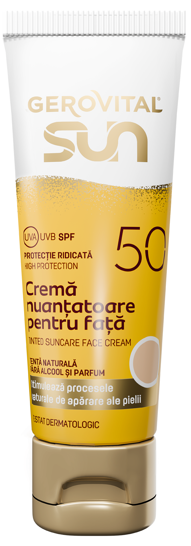 Αντηλιακή Κρέμα Προσώπου Tinted Color SPF 50